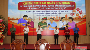 Cần Thơ đưa chuyển đổi số đến gần người dân, nâng cao hiệu quả phục vụ