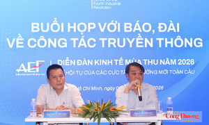 Diễn đàn Kinh tế Mùa thu 2026 lần đầu đồng thương hiệu với WEF