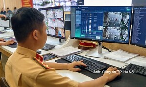Camera AI ở Hà Nội phát hiện hơn 18.000 trường hợp vi phạm giao thông