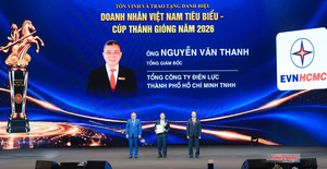 Tổng giám đốc EVNHCMC nhận Cúp Thánh Gióng 2026