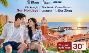 NAPAS - Sun Holidays ưu đãi khi thanh toán qua VietQRPay, VietQRGlobal