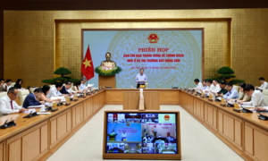 Phó Thủ tướng Thường trực Phạm Gia Túc chủ trì phiên họp Ban Chỉ đạo Trung ương về chính sách nhà ở và thị trường bất động sản