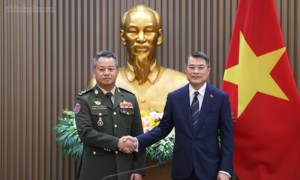 Thủ tướng Lê Minh Hưng: Tạo điều kiện thuận lợi nhất cho hợp tác giữa Quân đội Việt Nam và Campuchia