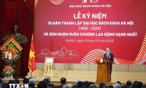 Tổng Bí thư, Chủ tịch nước Tô Lâm: Xây dựng Đại học Bách khoa Hà Nội trở thành đại học nghiên cứu xuất sắc, đảm nhận nhiệm vụ lớn của quốc gia