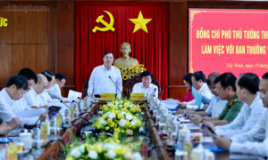 Phó Thủ tướng Thường trực Phạm Gia Túc: Tây Ninh phấn đấu tăng trưởng năm 2026 từ 10,5% trở lên