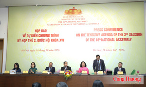 Kỳ họp thứ 2, Quốc hội khóa XVI: Dự kiến dành 1 ngày chất vấn, lựa chọn 2 lĩnh vực