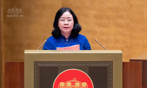 Cử tri phấn khởi, tin tưởng trước những thành tựu nổi bật của đất nước