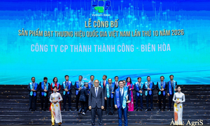 AgriS lần thứ 10 đạt Thương hiệu quốc gia, nâng tầm nông nghiệp Việt