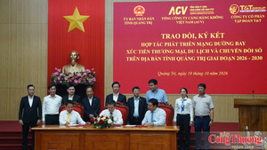 Quảng Trị: Hợp tác phát triển vận tải hàng không, mở rộng kết nối vùng