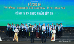 Thương hiệu quốc gia 2026: TH tiếp tục lập kỷ lục có nhiều sản phẩm được vinh danh nhất