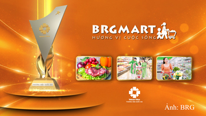 BRGMart đạt Thương hiệu quốc gia Việt Nam 2026