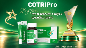 COTRIPro lần thứ hai liên tiếp được vinh danh Thương hiệu quốc gia
