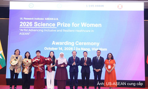 Nữ tiến sĩ Việt Nam đoạt giải khoa học ASEAN - Hoa Kỳ