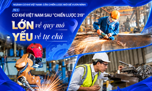 Ngành cơ khí Việt Nam: Cần chiến lược mới để vươn mình - Kỳ 1 - Cơ khí Việt Nam sau 'Chiến lược 319': Lớn về quy mô, yếu về tự chủ