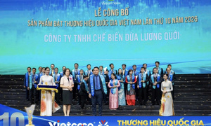 Vietcoco ghi dấu ấn 5 lần liên tiếp vinh danh Thương hiệu Quốc gia Việt Nam