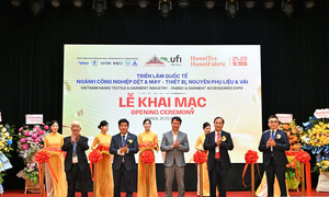 Khai mạc HanoiTex & HanoiFabric 2026: Kết nối chuỗi cung ứng dệt may