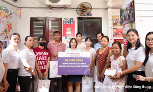 Ban Nữ công Công ty Thủy điện Sông Bung lan tỏa yêu thương dịp 20/10