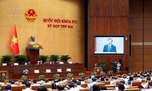 Ngày 23/10/2026: Quốc hội thảo luận về các dự án luật lĩnh vực thuế, đầu tư