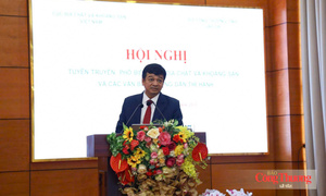Tháo gỡ điểm nghẽn, tạo chuyển biến trong quản lý tài nguyên khoáng sản