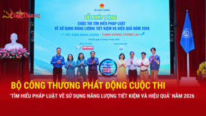 Bộ Công Thương phát động Cuộc thi Tìm hiểu pháp luật về sử dụng năng lượng tiết kiệm và hiệu quả năm 2026