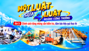 Một luật sửa 4 luật ngành Công Thương - Bài 5: Chính sách đúng những cần kiểm tra, đảm bảo hiệu qủa thực thi
