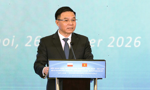 Bộ trưởng Lê Mạnh Hùng nêu ba định hướng đưa hợp tác kinh tế, thương mại Việt Nam - Ba Lan bứt phá