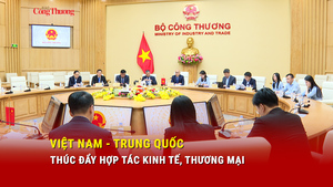 Việt Nam - Trung Quốc thúc đẩy hợp tác kinh tế, thương mại