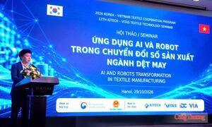 Đưa AI, robot vào sản xuất: Ngành dệt may đứng trước cơ hội bứt phá