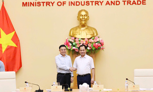 Bộ trưởng Bộ Công Thương làm việc với Bộ trưởng Bộ Nông nghiệp và Môi trường về công tác phối hợp trong quản lý nhà nước