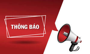 THÔNG BÁO: Mời đối tác tự nguyện đồng hành phối hợp tổ chức sự kiện và huy động nguồn lực xã hội hóa để góp phần thực hiện tổ chức 'Lễ tôn vinh và trao Giải thưởng Công nghiệp, Thương mại, Dịch vụ Việt Nam' 2026.