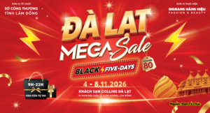 Lâm Đồng sắp diễn ra chuỗi sự kiện Mega Sale 2026