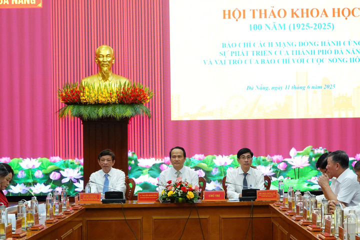 Thành phố Đà Nẵng khẳng định vai trò quan trọng của báo chí cách mạng đồng hành cùng sự phát triển của thành phố qua các thời kỳ (Ảnh: Vũ Lê)