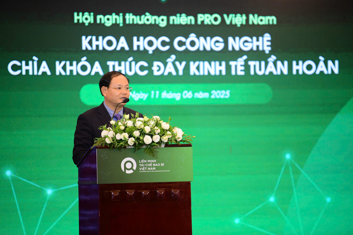 Thứ trưởng Bộ Tài nguyên và Môi trường Lê Minh Ngân. Ảnh: Minh Khuê.