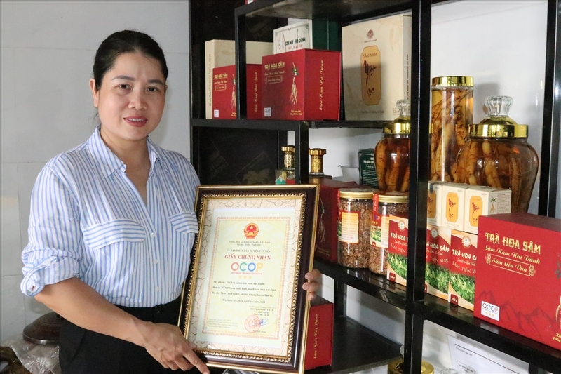 Sản phẩm của HTX Thanh Vinh đạt chuẩn 4 sao (Ảnh: Thuý Hồng)
