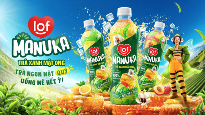 Trà xanh mật ong Lof Manuka
