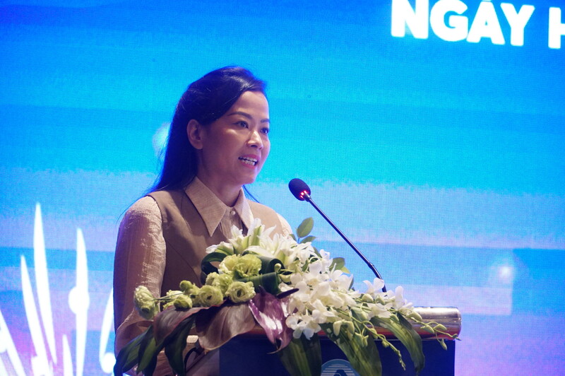 Bà Đỗ Thị Quỳnh Trâm, Phó Giám đốc Sở Công Thương thành phố Đà Nẵng (Ảnh: Vũ Lê)