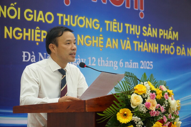 Ông Cao Nguyên Hùng, Phó Giám đốc Trung tâm Xúc tiến Đầu tư, Thương mại và Du lịch tỉnh Nghệ An (Ảnh: Vũ Lê)