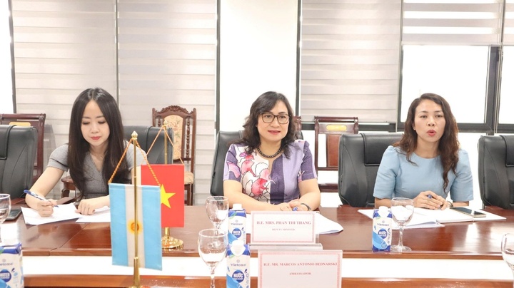 Thứ trưởng Phan Thị Thắng đánh giá cao sự phát triển của quan hệ thương mại giữa hai nước Việt Nam - Argentina