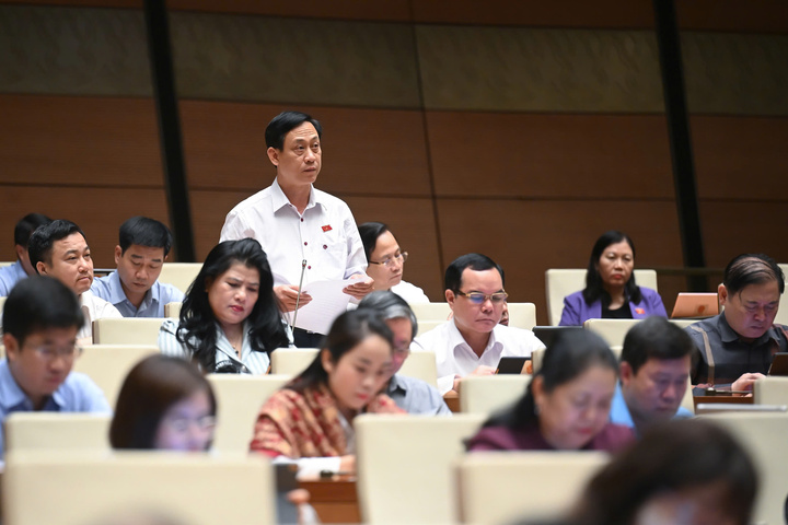 Đại biểu Mai Văn Hải - Đoàn Đại biểu Quốc hội tỉnh Thanh Hóa. Ảnh: VPQH