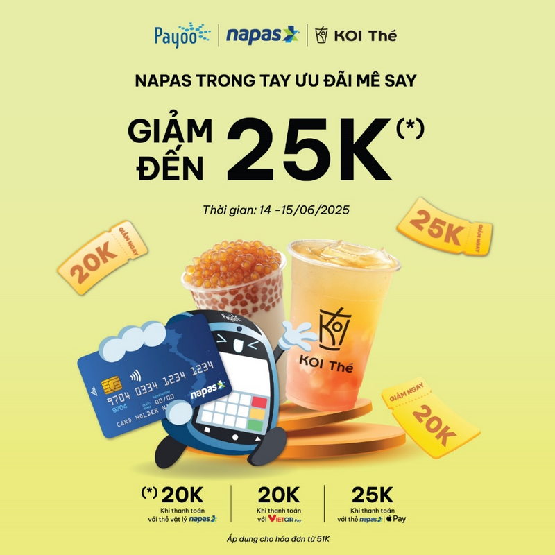 NAPAS tung loạt chương trình khuyến mãi hấp dẫn hưởng ứng "Ngày không tiền mặt 2025" - 1