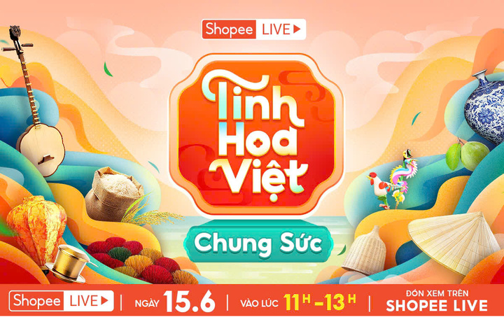 Shop live Tinh Hoa Việt chung sức