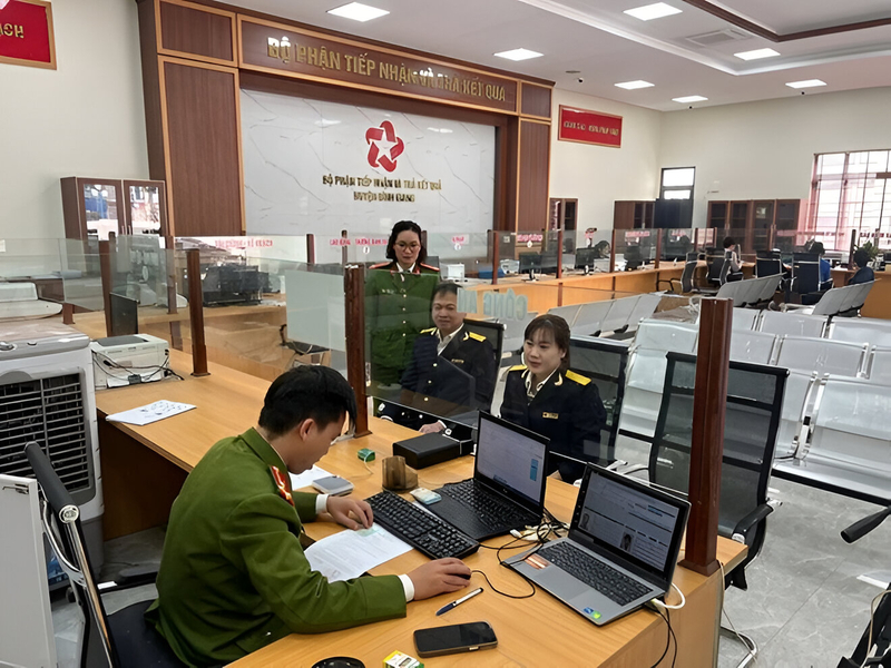 Công an tỉnh Hải Dương hướng dẫn một số nội dung liên quan đến sắp xếp đơn vị hành chính. Ảnh: Công an tỉnh Hải Dương