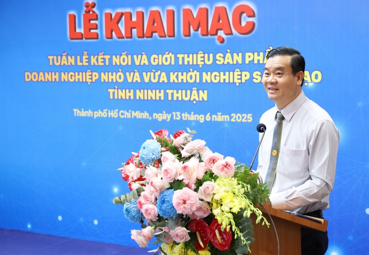 Ông Nguyễn Anh Minh, Phó Giám đốc Trung tâm Xúc tiến Đầu tư, Thương mại và Du lịch tỉnh Ninh Thuận