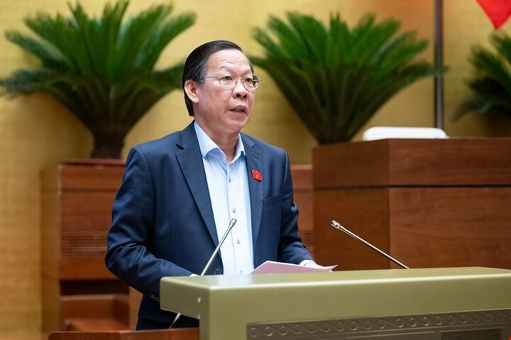 Chủ nhiệm Ủy ban Kinh tế và Tài chính Phan Văn Mãi. Ảnh: QH