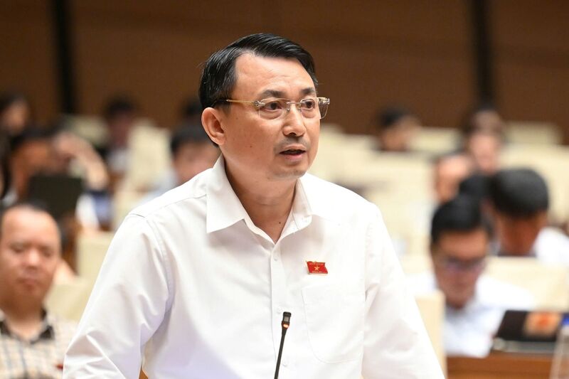 Đại biểu Nguyễn Quốc Duyệt - đoàn TP. Hà Nội. Ảnh: QH