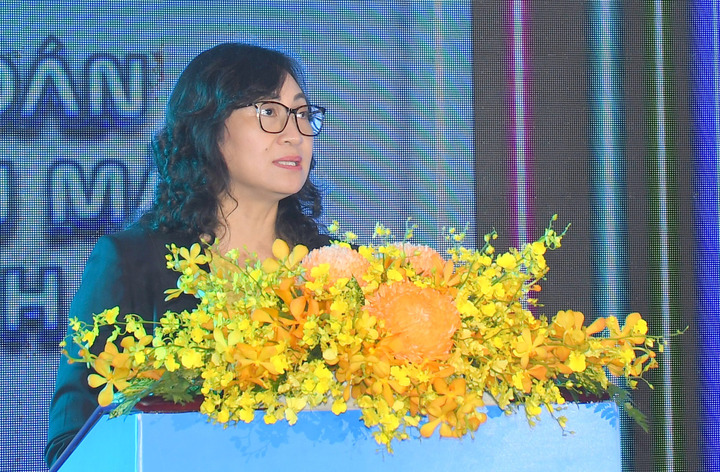 Thứ trưởng Bộ Công Thương Phan Thị Thắng. Ảnh: Minh Khuê.