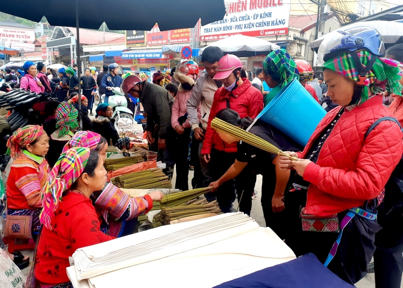 Hà Giang chú trọng đầu tư chợ gắn với bảo tồn văn hoá truyền thống (Ảnh: Du lịch Hà Giang)