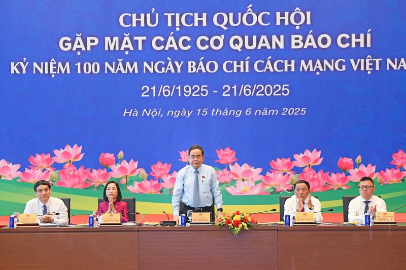Chủ tịch Quốc hội Trần Thanh Mẫn. Ảnh: Lâm Hiển