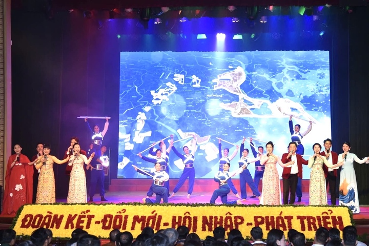 Tiết mục văn nghệ tại Đại hội