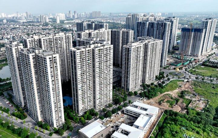 Tổng nguồn cung căn hộ sơ cấp tại Hà Nội đến hết quý II/2025 có thể vượt mốc 8.000 căn, gấp đôi so với quý I. Ảnh minh họa